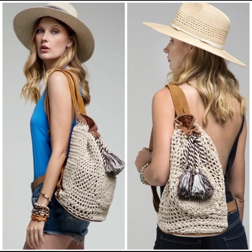 The CALISTA Crochet Backpack